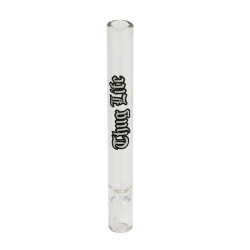 THUG LIFE | LOT DE 6 PIPES EN VERRE DROITE KAWUM L:10CM