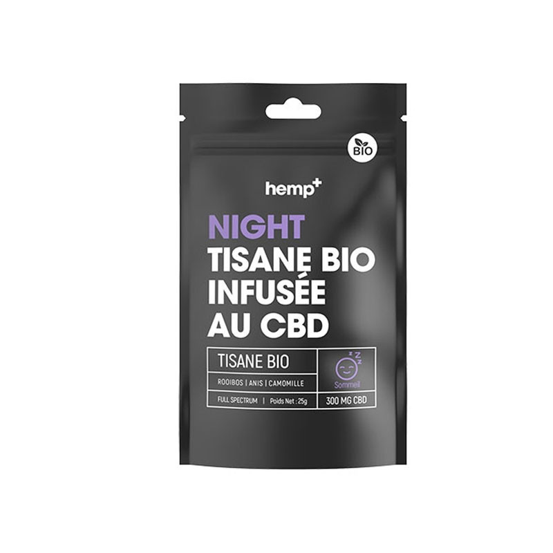 HEMP+ TISANE BIO CBD - NIGHT