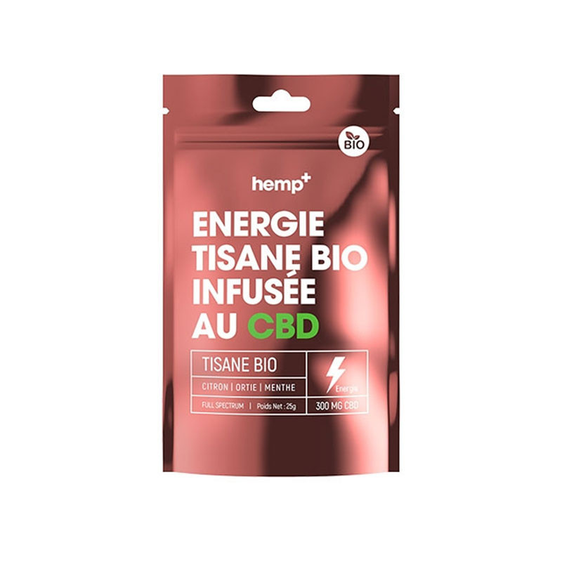 HEMP+ TISANE BIO CBD - ENERGIE