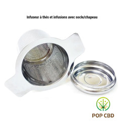 Pop CBD - Infuseur à thé en inox