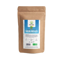 Pop CBD - Thé fruité CBD - Saveur Soleil des îles BIO - 35g