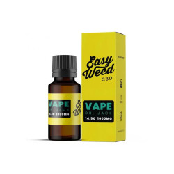 Easy Weed - E-liquide CBD 1000mg - Noisette - 10ml