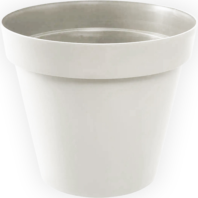 EDA - Pot rond Toscane Ø40cm 23L blanc