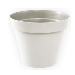 EDA - Pot rond Toscane Ø15cm 1.6L blanc