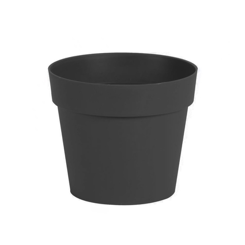 EDA - Pot rond Toscane Ø20cm 3L anthracite