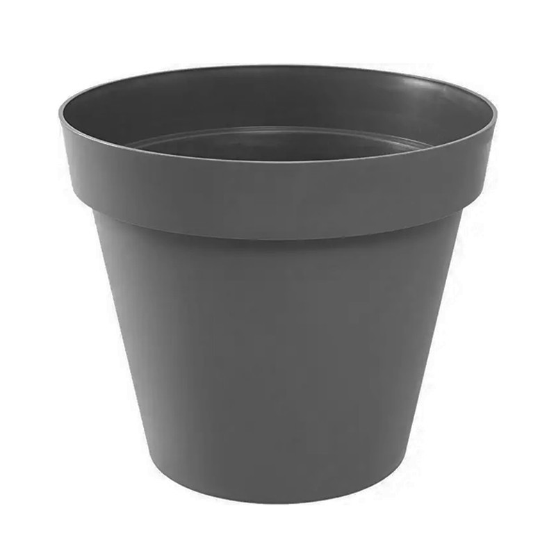 EDA - Pot rond Toscane Ø25cm 6L anthracite