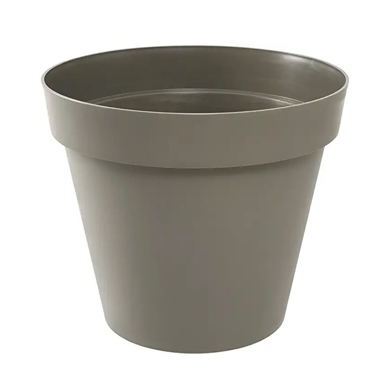 EDA - Pot rond Toscane Ø25cm 6L taupe