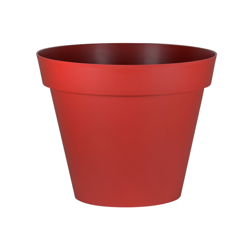 EDA - Pot rond Toscane Ø25cm 6L rouge rubis