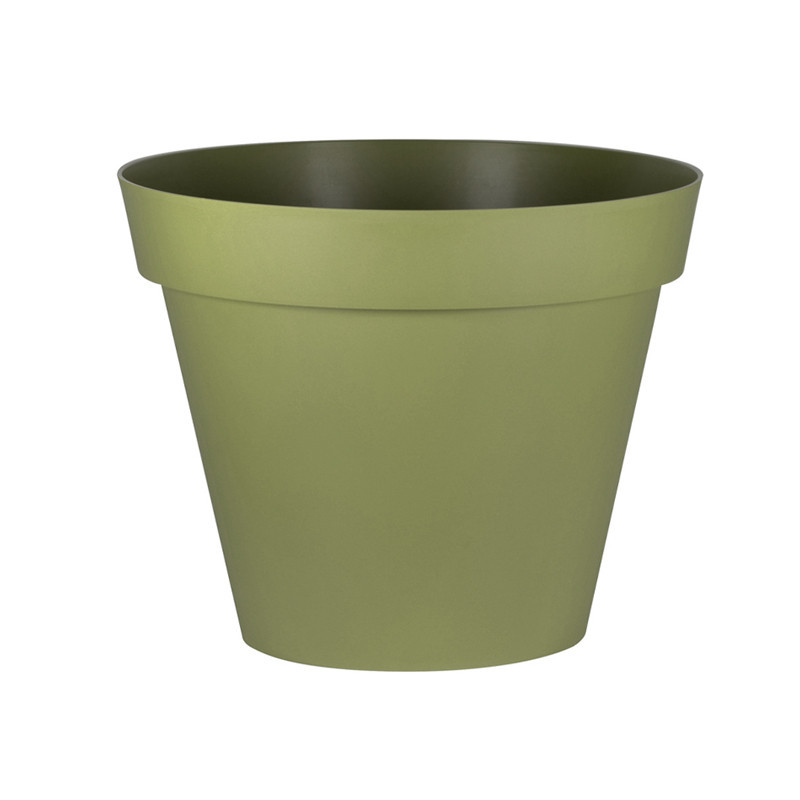 EDA - Pot rond Toscane Ø25cm 6L vert laurier