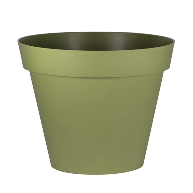 EDA - Pot rond Toscane Ø30cm 10L vert laurier