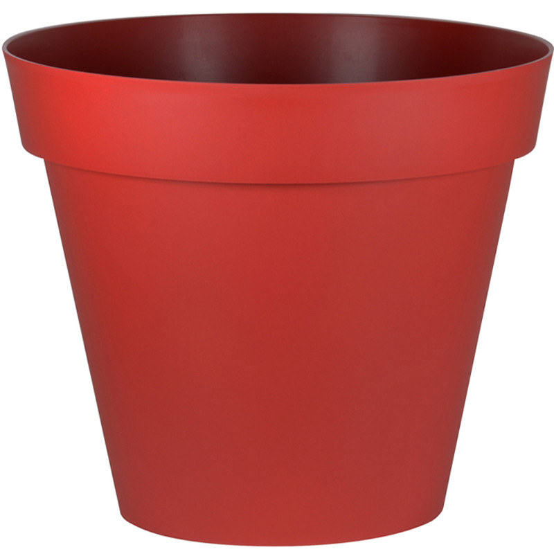 EDA - Pot rond Toscane Ø40cm 23L rouge rubis