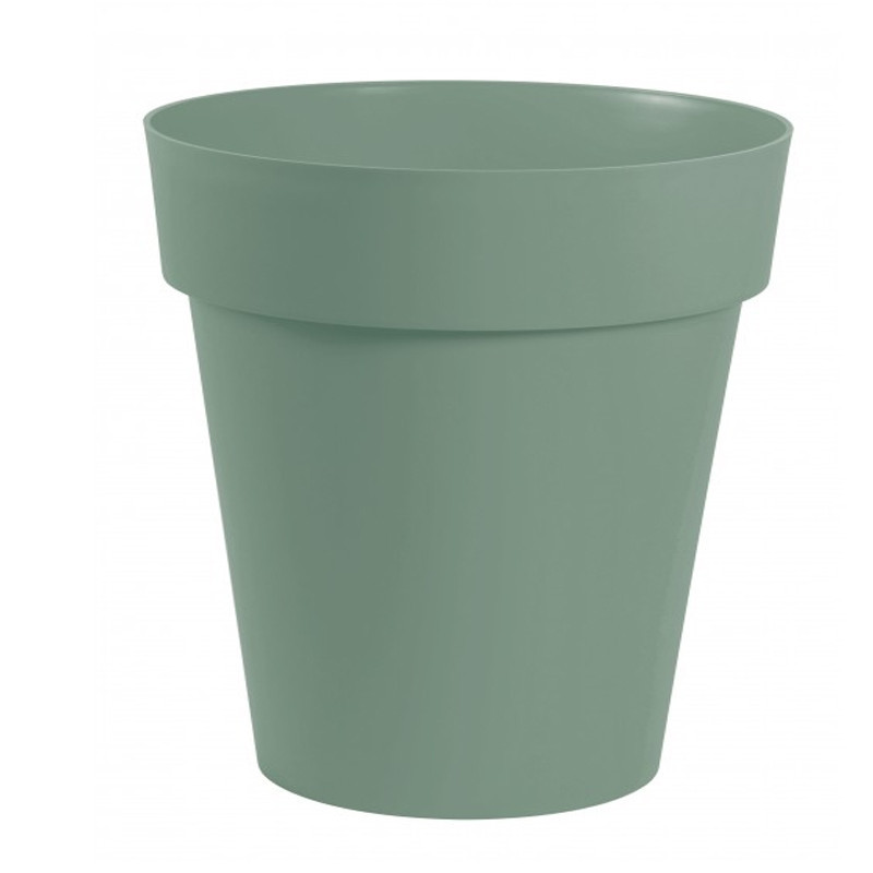 EDA - Vase mi haut rond Toscane 44x53cm 50L vert laurier