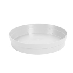 EDA - Soucoupe ronde Toscane Ø15cm blanc