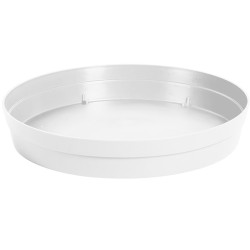 EDA - Soucoupe ronde Toscane Ø18,5cm blanc