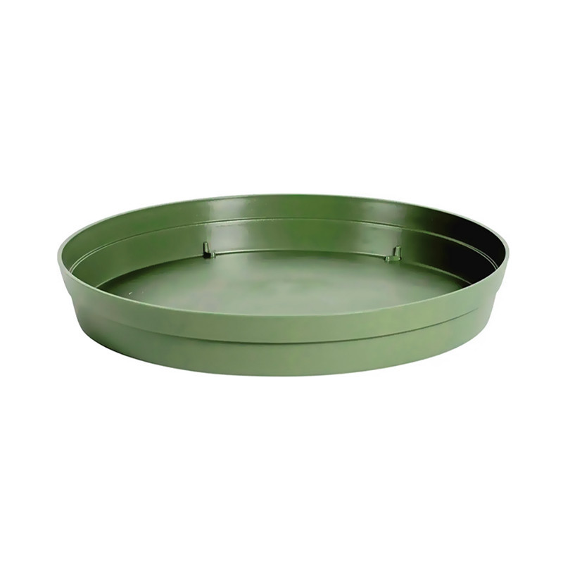 EDA - Soucoupe ronde Toscane Ø22,5cm vert laurier