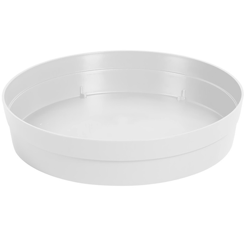 EDA - Soucoupe ronde Toscane Ø28cm blanc