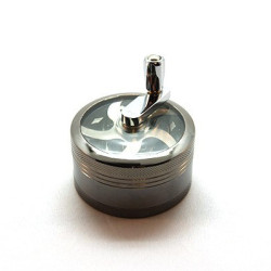 Grinder Cuisine Moulin Aluminium 3 parts Diamètre: 63mm