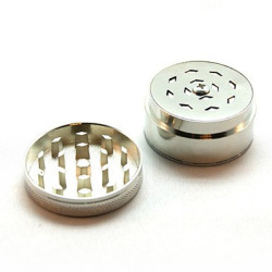 Grinder Cuisine Aluminium N8 2 parts - Diamètre: 50mm