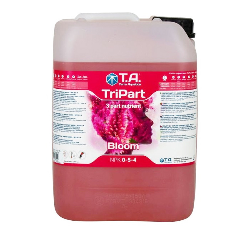 Terra Aquatica GHE - Engrais Tripart Bloom 10L (Florabloom)