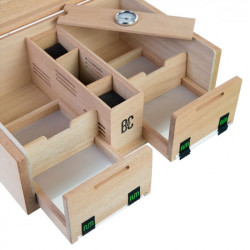 FUM - Fum Box large en bois de couleur naturelle