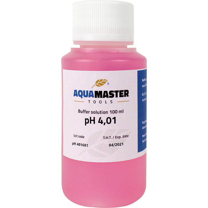 AQUA MASTER SOLUTION DE CALIBRATION PH 4.01 BOX DE 18X100ML