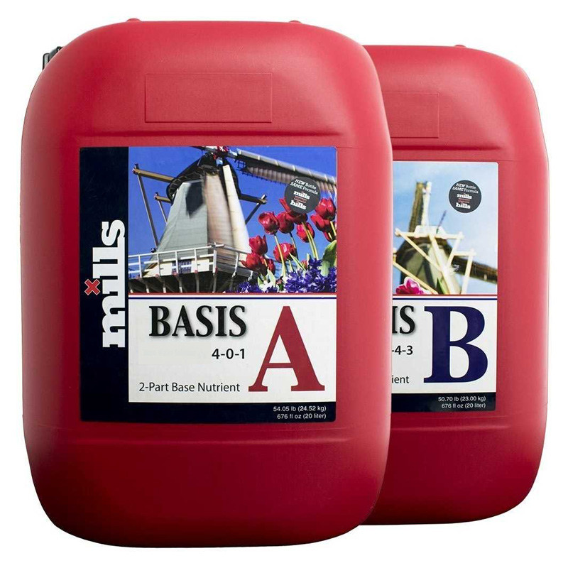 Mills Nutrients - Basis A+B - 20L - Engrais complet