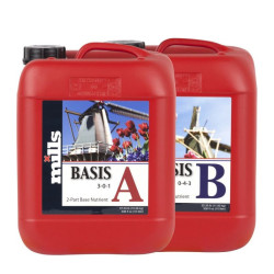 Mills Nutrients - Basis A+B - 10L - Engrais complet