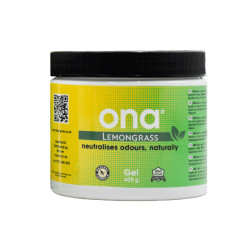 ONA - Gel destructeur d'odeurs - Lemongrass - 400g