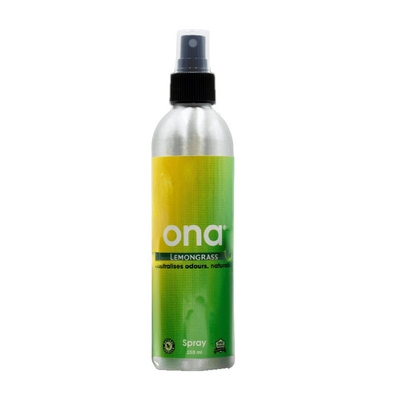 ONA - Spray Destructeur d'odeurs - Lemongrass - 250ml