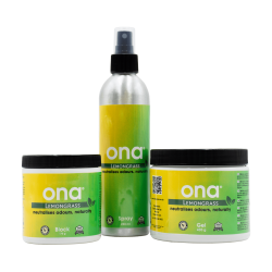 ONA - Spray Destructeur d'odeurs - Lemongrass - 250ml