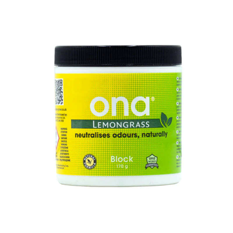 ONA - Bloc destructeur d'odeurs - Lemongrass - 170g