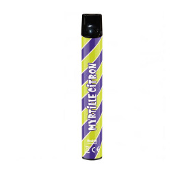 Weedeo - Puff Myrtille Citron Glacée - Nicotine 0.0%