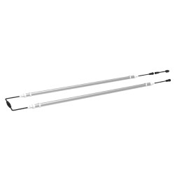 Superplant - 2 Barres LED horticole IR - 2x18W - 96cm