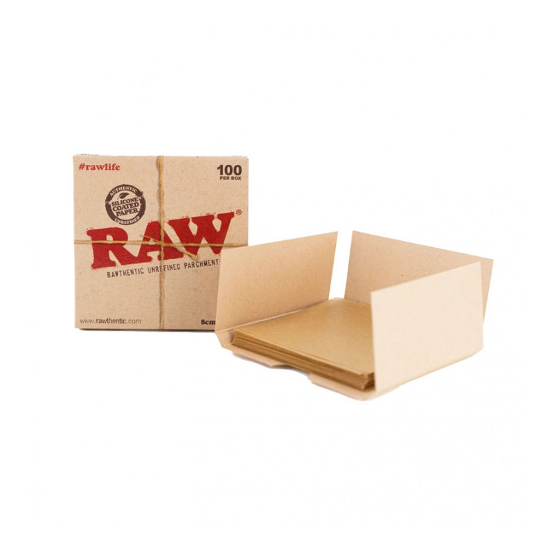 Raw - Boîte de 100 papiers parchemin