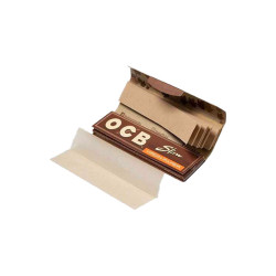 OCB - Carnet de 32 feuilles à rouler Virgin Slim + Tips