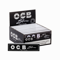 OCB - Lot de 50 Carnets de 32 feuilles à rouler Slim Premium