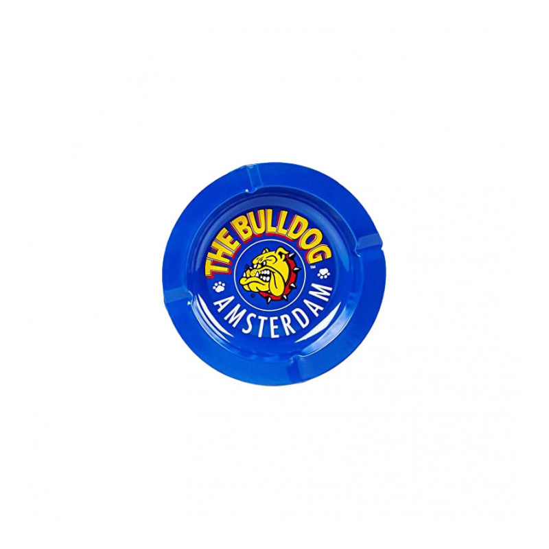 The Bulldog - Cendrier métal Bleu