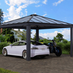 DOUBLE CARPORT COLORADO 14X14