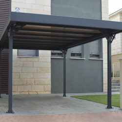 CARPORT PALMA 5000 GREY/BRONZE