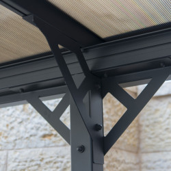 CARPORT PALMA 5000 GREY/BRONZE