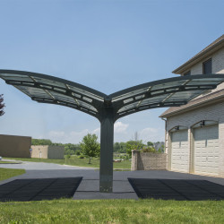 ARIZONA DOUBLE CARPORT WAVE WINGS & ARCH