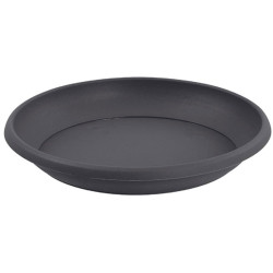 EDA - Soucoupe ronde Osaka 55cm pour pot 70cm - Anthracite