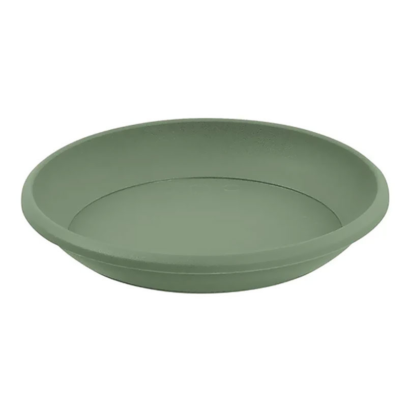 EDA - Soucoupe ronde Osaka 30cm pour pot 40cm - Vert Laurier