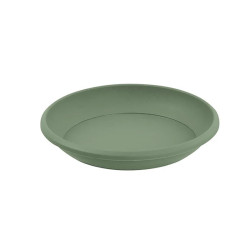 EDA - Soucoupe ronde Osaka 15cm pour pot 20cm - Vert Laurier