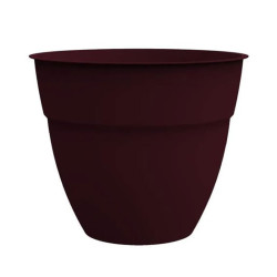 EDA - Pot rond Osaka - 28.3L - 40cm - Rouge Bourgogne