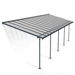 SIERRA PATIO COVER 3X9.15 GREY CLEAR