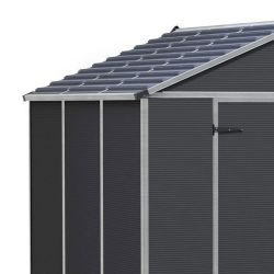 RUBICON SHED 8X8 DARK GREY
