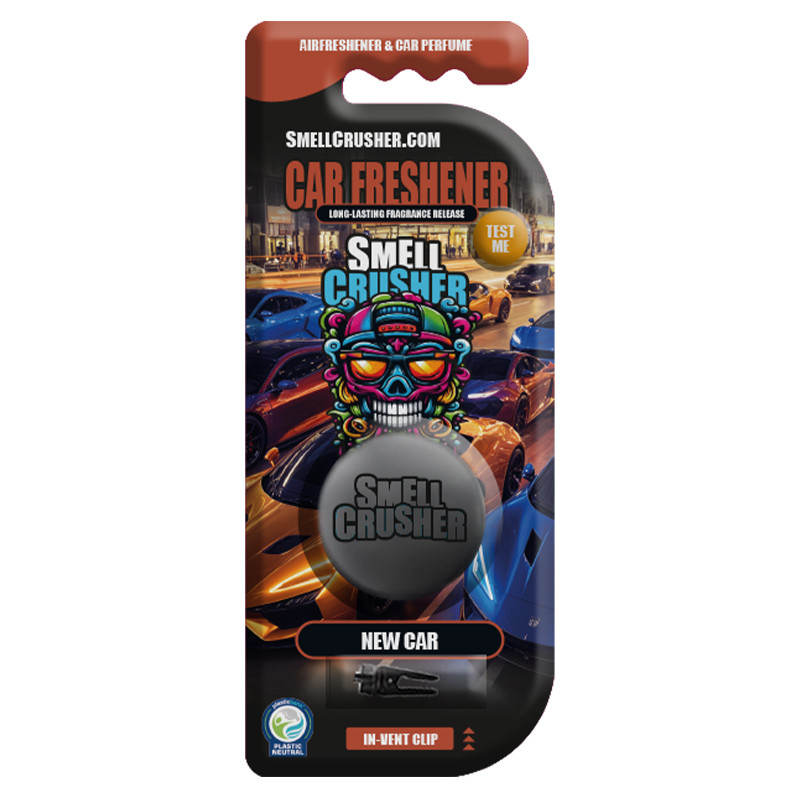 Smell Crusher - Désodorisant voiture - New Car - Éliminateur d'odeur Smell Crusher - Désodorisant voiture - New Car - Éliminateur d'odeur