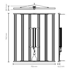 Lumatek - Lampe LED Apollo 550W