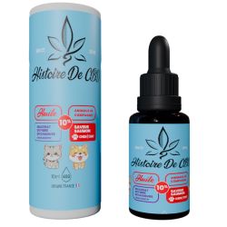 HISTOIRE DE CBD HUILE ANIMAUX 10% SAUMON 10ML